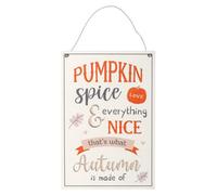 Something Different 30Cm Pumpkin Spice Hanging Sign