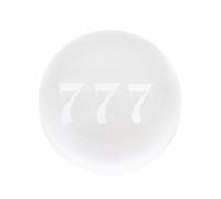 Something Different 777 Angel Number Crystal Ball in Clear Something Different Clear
