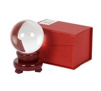 Something Different 8Cm Crystal Ball With Elegant Stand