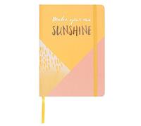 A5 Make Your Own Sunshine Pastel Paint Notebook Gift Book Travel Journal Diary Gold For Her Work Fun