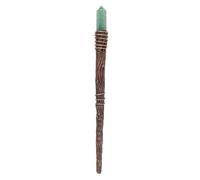Something Different Abundance Green Aventurine Wand in Brown Something Different Brown