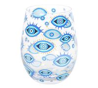 Something Different All Seeing Eye Printed Stemless Glass Something Different Multicolor
