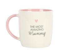 Something Different Amazing Mummy Ceramic Mug in Off-White Something Different Off-White