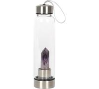 Something Different Amethyst Glass Water Bottle in Clear Something Different Clear