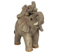 Something Different Animal Families Elephant Ornament Grey (One Size)