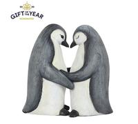 Something Different Animal Families Penguin Ornament in Grey Something Different Grey
