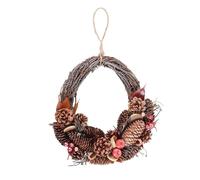 Something Different Apple & Pinne Wreath in Brown Something Different Brown
