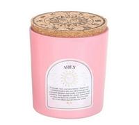 Something Different Aries Cedarwood Rose Quartz Scented Candle in Pale Pink Something Different Pale Pink