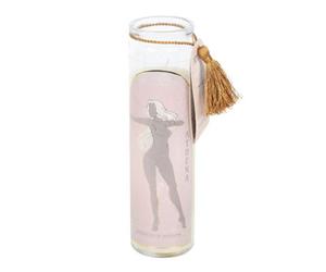 Something Different Athena Clear Quartz Tube Candle White (One Size)
