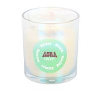 Something Different Aura Energy Lotus Mint Tea Scented Candle Green/white (One Size)