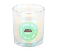 Something Different Aura Energy Lotus Mint Tea Scented Candle in Cream Something Different Cream
