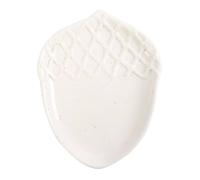 Something Different Autumn Acorn Dish White (One Size)