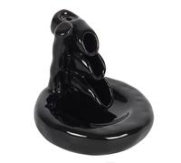 Something Different Bamboo Waterfall Backflow Burner in Black Something Different Black