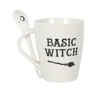 Something Different Basic Witch Ceramic Mug Set in White Something Different White