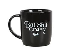 something different - Bat Sh*t Crazy - Gothic Novelty Coffee Cup - Tea Cup - Funny Bat Mug