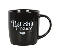Something Different Bat Shit Crazy Mug (One Size) (Black/White)
