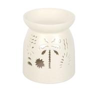 Something Different Beach Oil Burner White (One Size)
