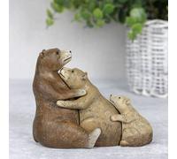 Something Different Bear Family Ornament Brown (One Size)