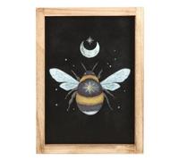Something Different Bee Framed Art Print Black/beige (One Size)