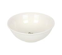 Something Different Bee Happy Bowl in White Something Different White