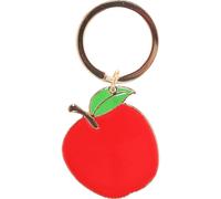 Something Different Best Teacher Apple Keyring in Red Something Different Red One Size
