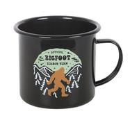 Something Different Bigfoot Search Team Enamel 450ml Mug in Black Something Different Black