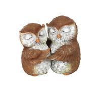 Something Different Birds Of A Feather Owl Ornament Brown/white (One Size)