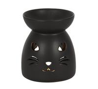 Something Different Black Cat Cut Out Oil Burner Design