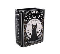 Something Different Black Cat Magick Book Shaped Flower Vase