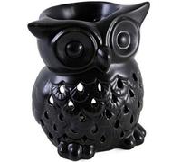 Something Different Black Owl Oil Burner Black (One Size)