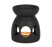 Something Different Black Triple Moon Cut Out Oil Burner