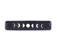 Something Different Blue Moon Ceramic Rectangular Incense Holder Blue (One Size)