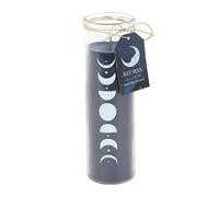 Something Different Blue Moon Wild Blueberry & Vanilla Glass Tube Candle in Navy Something Different Navy