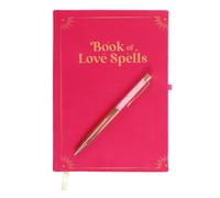 Something Different Book Of Love Spells Rose Quartz Notebook with Pen in Pink Something Different Pink