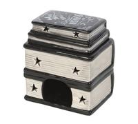 Something Different Book Of Spells Oil Burner Black (One Size)