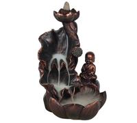 Something Different Buddha Backflow Incense Burner in Brown Something Different Brown