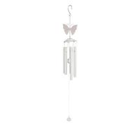 Something Different Butterfly Windchime White (One Size)