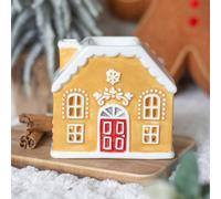 Something Different Candy Cane Gingerbread House Oil Burner And Wax Warmer