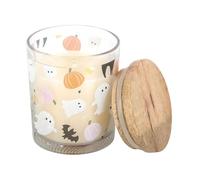 Sweet and Spooky Candy Corn Candle