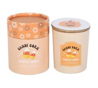 Something Different Candy Corn Vanilla & Butterscotch Scented Candle in Orange Something Different Orange