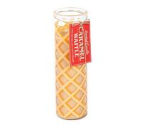 Something Different Caramel Waffle Tube Candle in Yellow Something Different Yellow