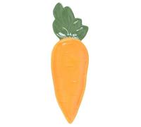 Something Different Carrot Patch Carrot Platter (One Size) (Orange/Green)