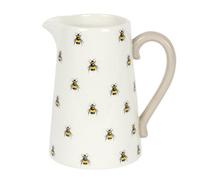 Something Different Ceramic Bee Vase White (One Size)