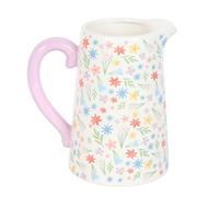 Something Different Ceramic Floral Jug Multicoloured (One Size)