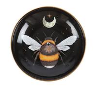 Something Different Ceramic Forest Bee Incense Holder in Black Something Different Black