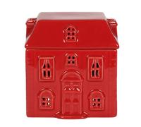 Something Different Ceramic House Oil Burner in Red Something Different Red