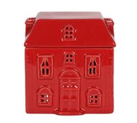 Something Different Ceramic House Oil Burner in Red Something Different Red