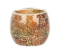 Something Different CH_33331 Candle Holder | Large Brown Crackle | 1pc. 349g