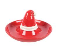 Something Different Chip & Dip Santa Hat Dish in Red Something Different Red
