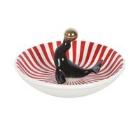 Something Different Circus Seal Trinket Dish Red/white/black (One Size)